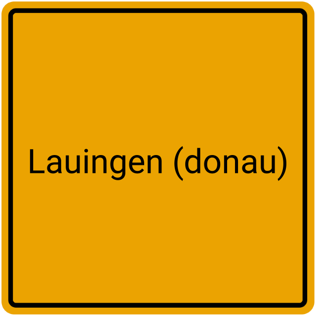 Meldebestätigung Lauingen (Donau)